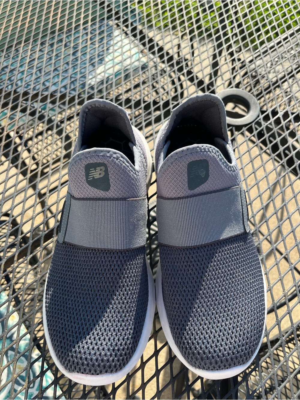 New Balance Men's Slip-On Mesh Sneakers